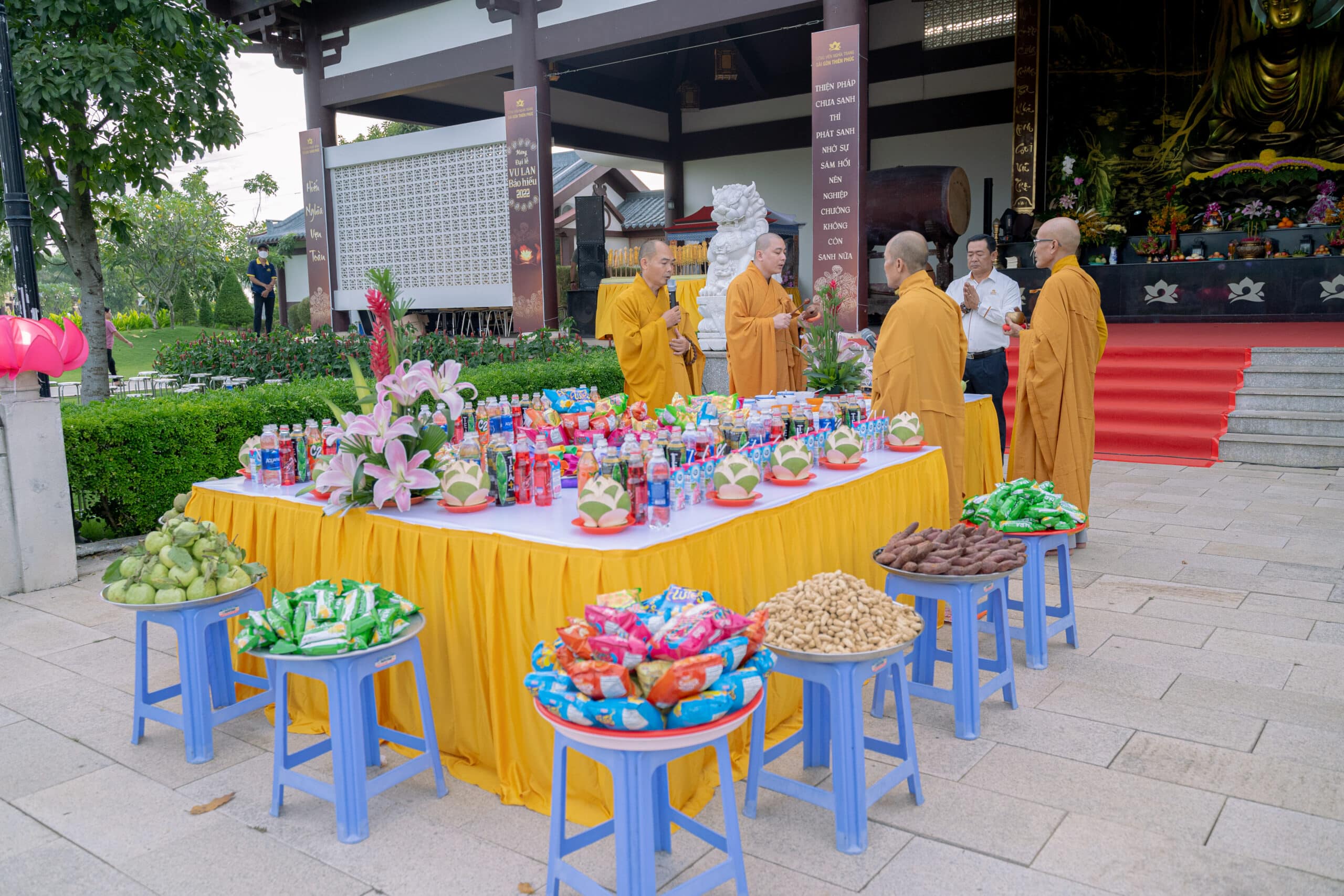 Vu Lan là một trong những nghi lễ Tâm Linh định kỳ tại Sài Gòn Thiên Phúc