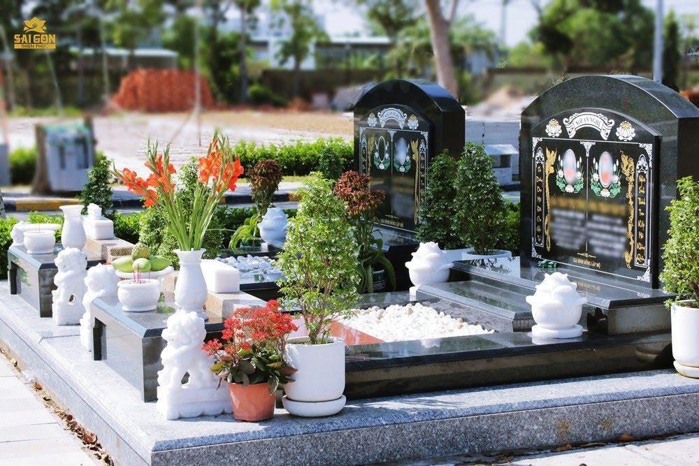 Các mẫu mộ tại Hoa Viên Nghĩa Trang Sài Gòn Thiên Phúc cao cấp, bền đẹp