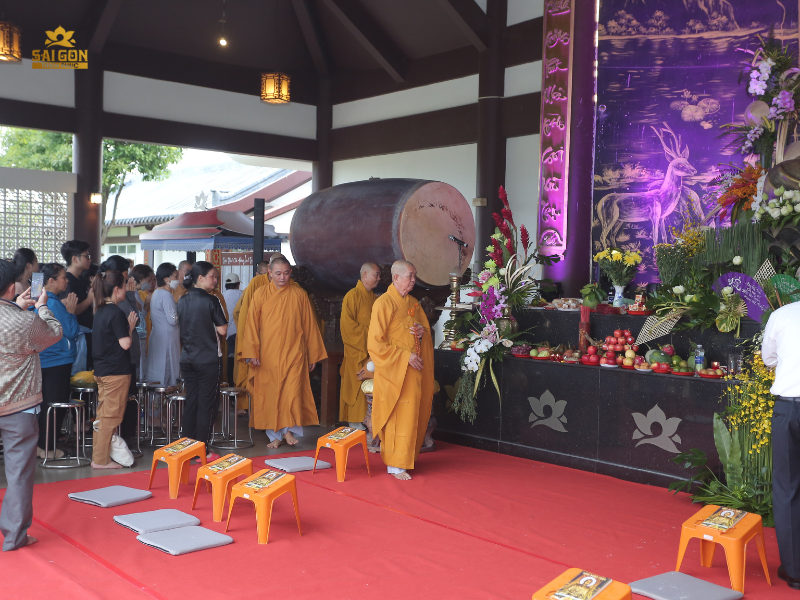 lễ vu lan tại SGTP
